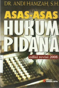 Asas-Asas Hukum Pidana