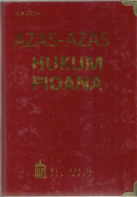 Azaz-Azaz Hukum Pidana