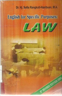 English for Specific Purposes: LAW
