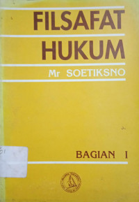 Filsafat Hukum (Bagian 1)