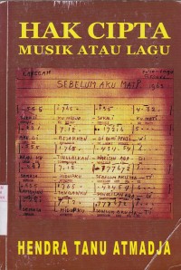 Hak Cipta Musik Atau Lagu