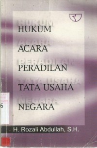 Hukum Acara Peradilan Tata Usaha Negara