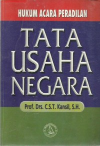 Hukum Acara Peradilan Tata Usaha Negara