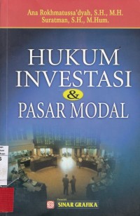 Hukum Investasi & Pasar Modal