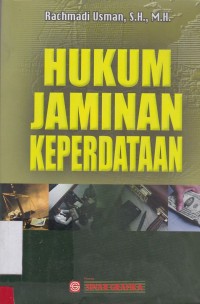 Hukum Jaminan Keperdataan