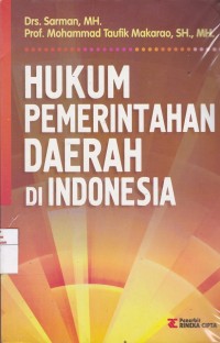 Hukum Pemerintahan Daerah Di Indonesia