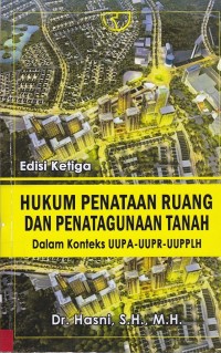 Hukum Penataan Ruang Dan Penatagunaan Tanah