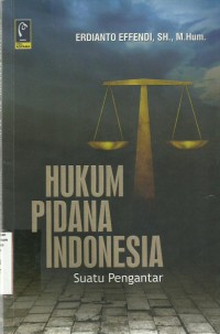 Hukum Pidana Indonesia