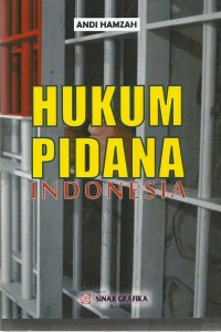 Hukum Pidana Indonesia