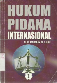 Hukum Pidana Internasional
