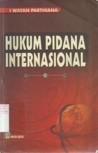 Hukum Pidana Internasional