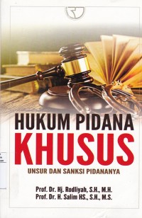 Hukum Pidana Khusus