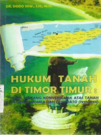 Hukum Tanah Di Timor-Timur