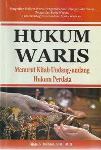 Hukum Waris Menurut Kitab Undang-Undang Hukum Perdata