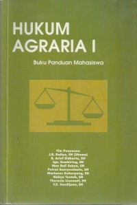 Hukum Agraria 1