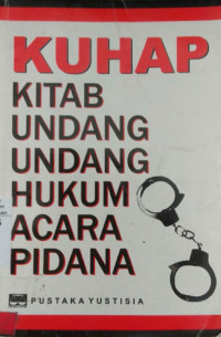 Image of KUHAP-Kitab Undang-Undang Hukum Acara Pidana