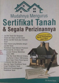 Mudahnya Mengurus Sertifikat Tanah & Segala Perizinannya