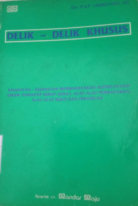 Delik-Delik Khusus