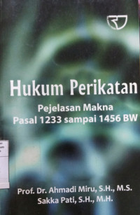 Hukum Perikatan