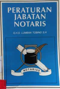 Peraturan Jabatan Notaris