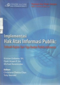 Implementasi Hak Atas Informasi Publik