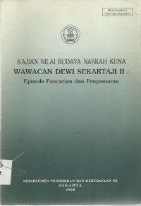 Kajian Nilai Budaya Naskah Kuna