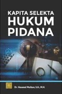 Kapita Selekta Hukum Pidana