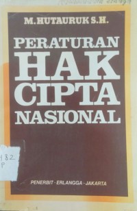 Peraturan Hak Cipta Nasional