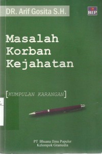 Masalah Korban Kejahatan