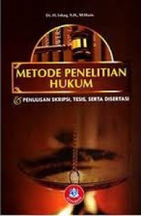 Metode Penelitian Hukum