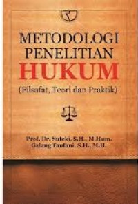 Metodologi Penelitian Hukum