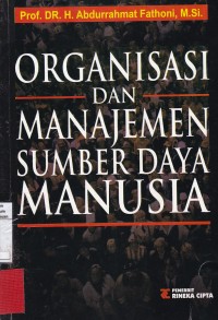 Organisasi Dan Manajemen Sumber Daya Manusia