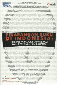 Pelarangan Buku Di Indonesia