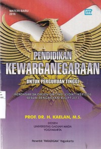 Pendidikan Kewarganegaraan Untuk Perguruan Tinggi
