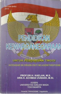 Pendidikan Kewarganegaraan Untuk Perguruan Tinggi