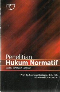 Penelitian Hukum Normatif