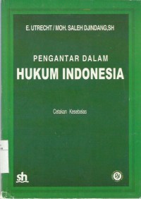 Pengantar Dalam Hukum Indonesia