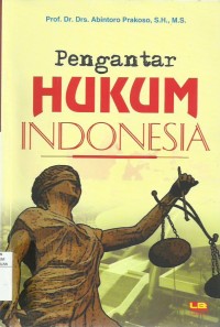 Pengantar Hukum Indonesia