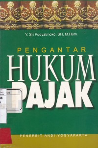 Pengantar Hukum Pajak