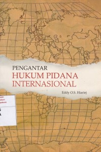 Pengantar Hukum Pidana Internasional