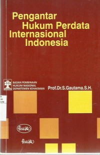 Pengantar Hukum Perdata Internasional Indonesia