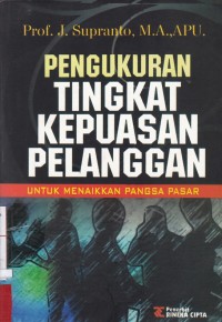 Pengukuran Tingkat Kepuasan Pelanggan