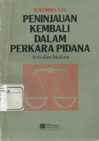 Peninjauan Kembali dalam Perkara Pidana