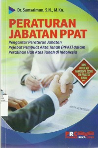 Peraturan Jabatan PPAT