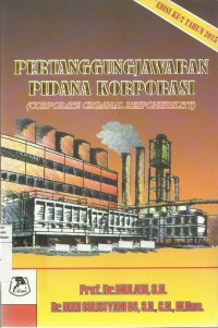 Pertanggungjawaban Pidana Korporasi