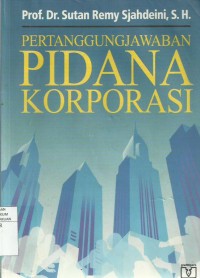 Pertanggungjawaban Pidana Korporasi