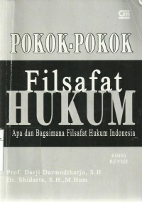 Pokok-Pokok Filsafat Hukum