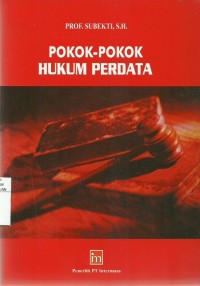 Pokok-Pokok Hukum Perdata