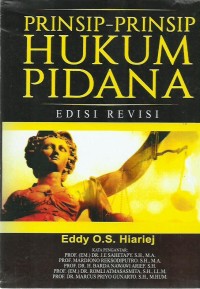 Prinsip-Prinsip Hukum Pidana