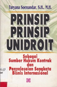 Prinsip Prinsip Unidroit